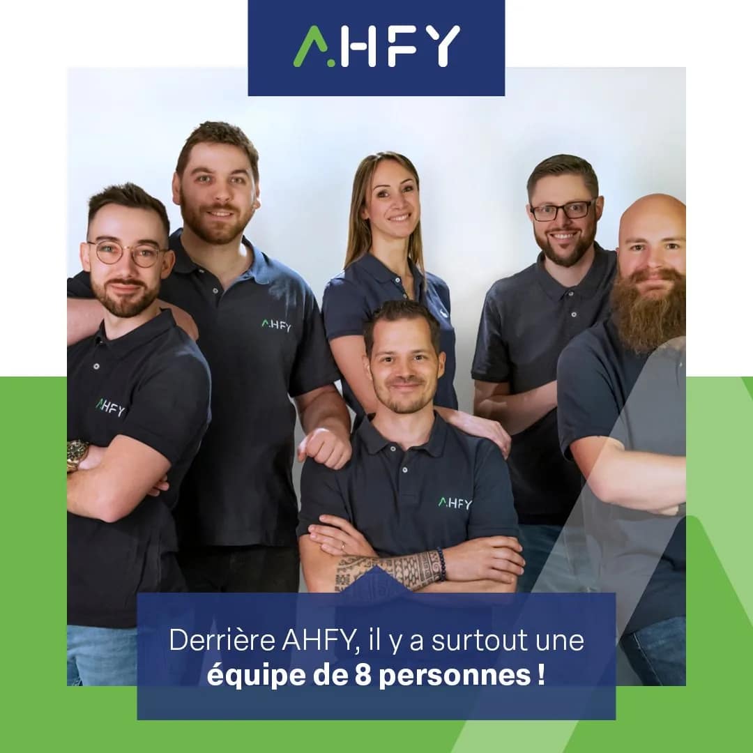 Une équipe de 8 personnes AHFY Infogérance, cloud, réseaux, téléphonie, sécurité, audiovisuel & équipements
