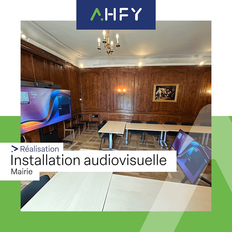 AHFY Mairie installation audiovisuelle 4