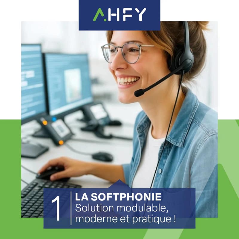La softphonie (4) AHFY Infogérance, cloud, réseaux, téléphonie, sécurité, audiovisuel & équipements